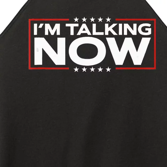 IM Talking Now Elections 2024 Democrat Republican Women’s Perfect Tri Rocker Tank