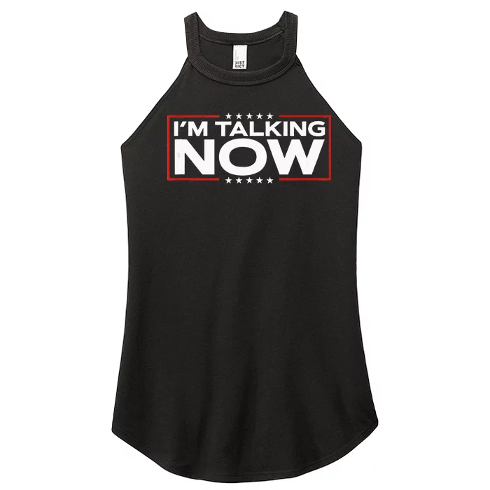 IM Talking Now Elections 2024 Democrat Republican Women’s Perfect Tri Rocker Tank