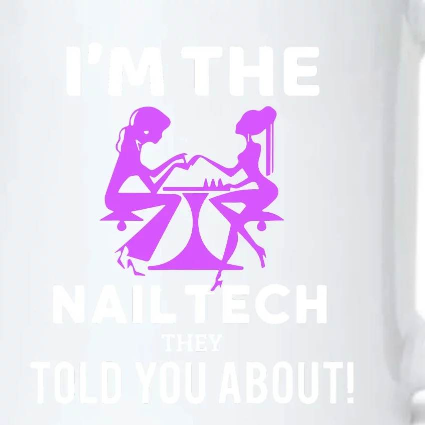 IM The Nail Tech Black Color Changing Mug