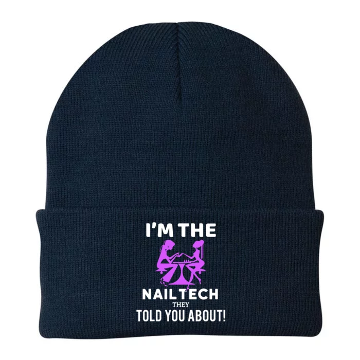 IM The Nail Tech Knit Cap Winter Beanie