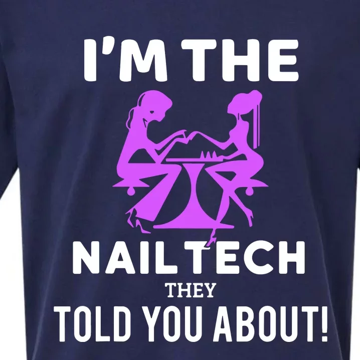 IM The Nail Tech Sueded Cloud Jersey T-Shirt