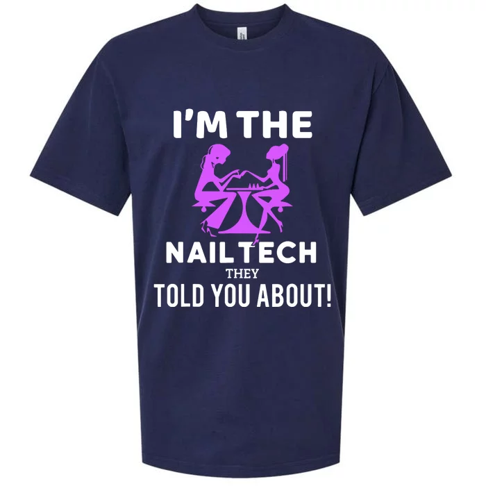 IM The Nail Tech Sueded Cloud Jersey T-Shirt