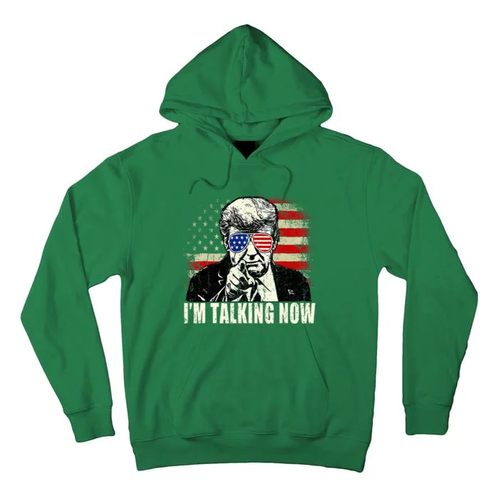 IM Talking Now Tall Hoodie