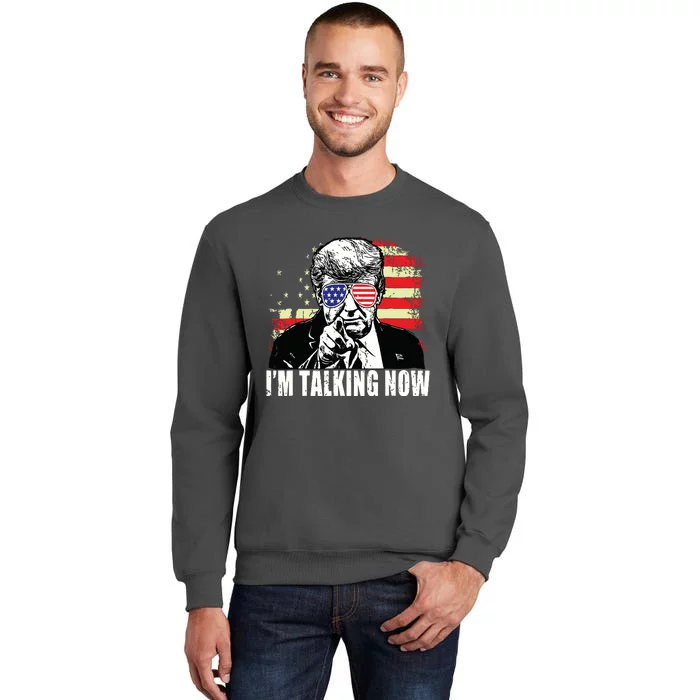 IM Talking Now Tall Sweatshirt