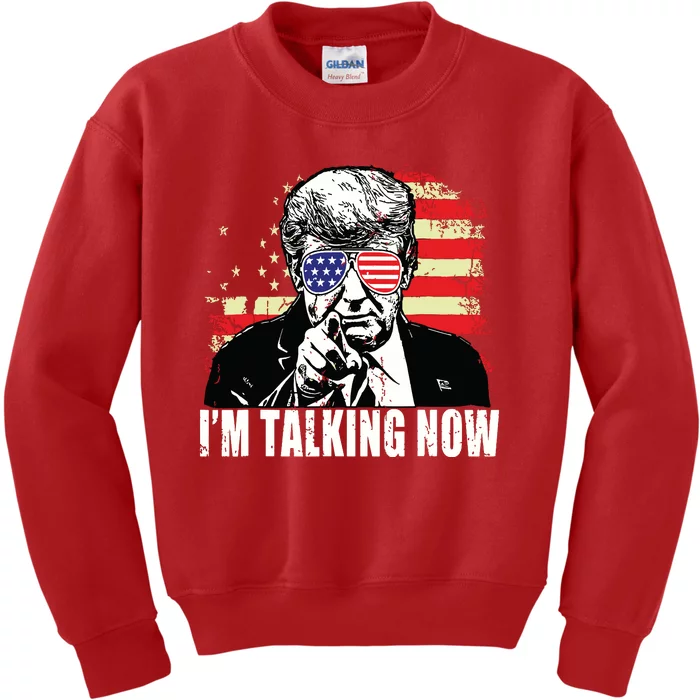 IM Talking Now Kids Sweatshirt