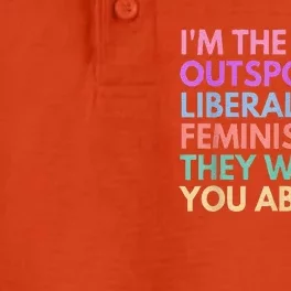 Im The Outspoken Liberal Feminist Political Power Dry Zone Grid Performance Polo