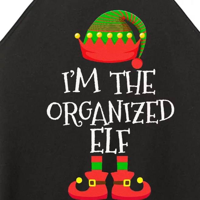 IM The Organized Elf Christmas Holiday Elf Squad Xmas Elves Women’s Perfect Tri Rocker Tank