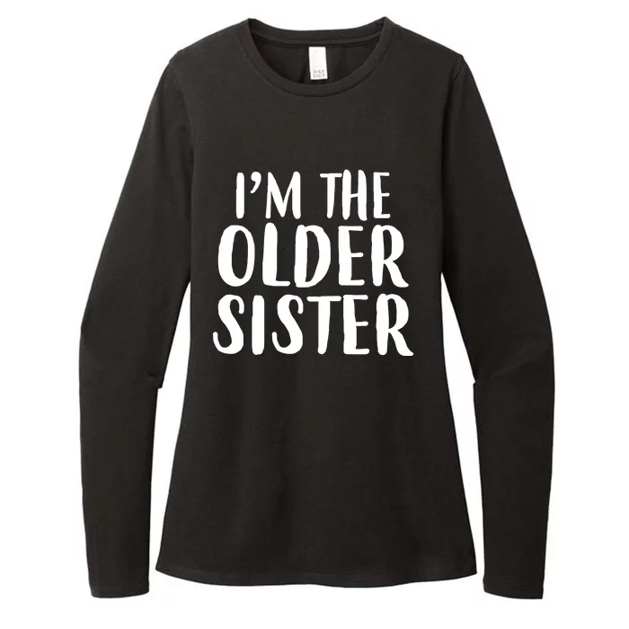 I'm The Older Sister Womens CVC Long Sleeve Shirt