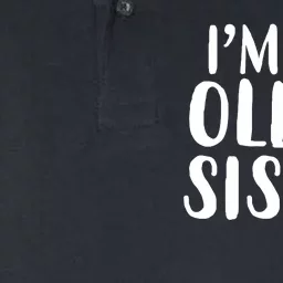 I'm The Older Sister Softstyle Adult Sport Polo