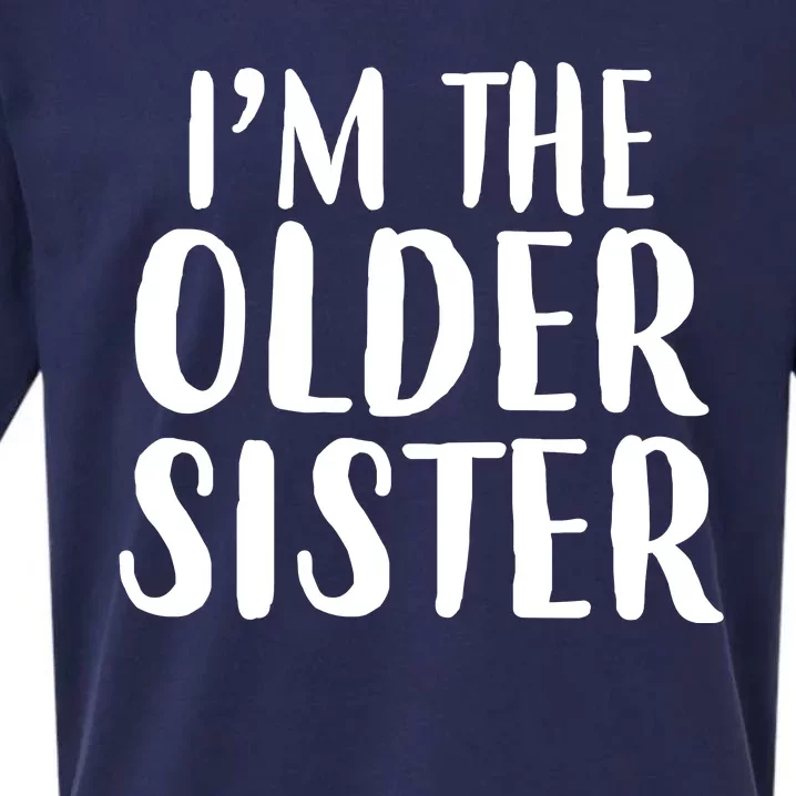 I'm The Older Sister Sueded Cloud Jersey T-Shirt