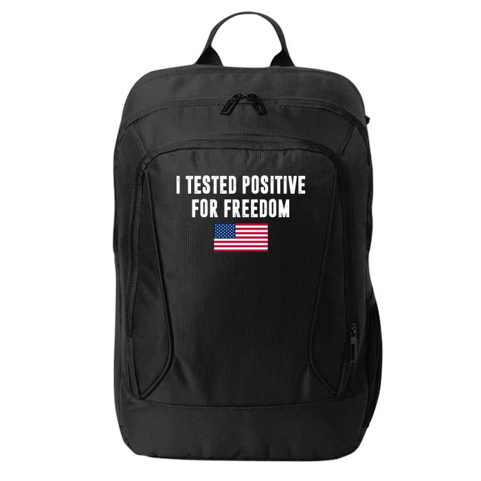 I Test Positive For Freedom USA City Backpack