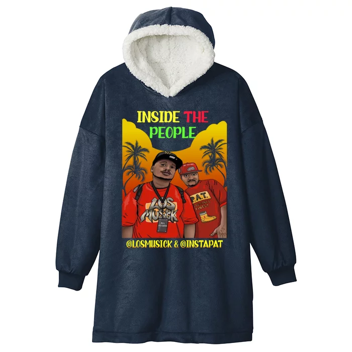 Inside The People Gift Hooded Wearable Blanket