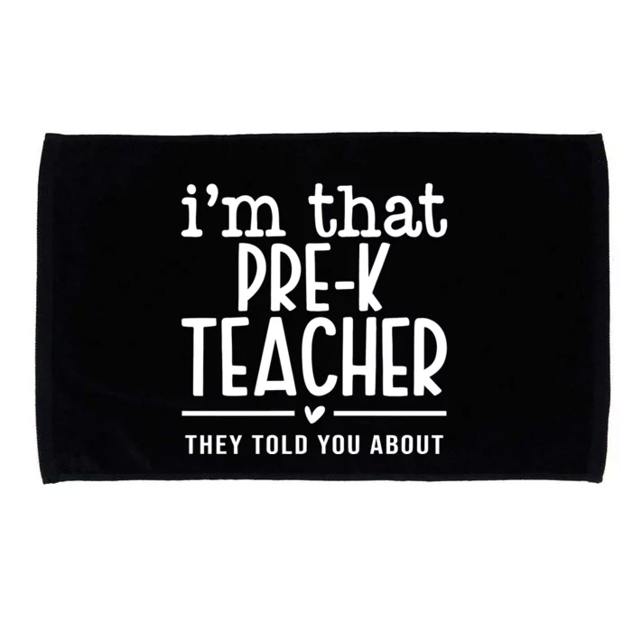 I’M That Pre K Teacher They Told You About Microfiber Hand Towel