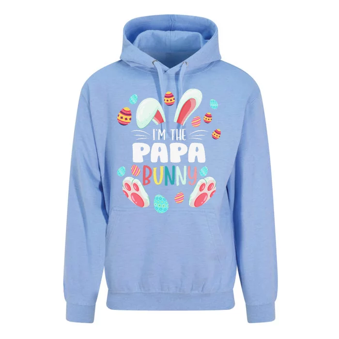 I'm The Papa Bunny Matching Family Easter Party Unisex Surf Hoodie