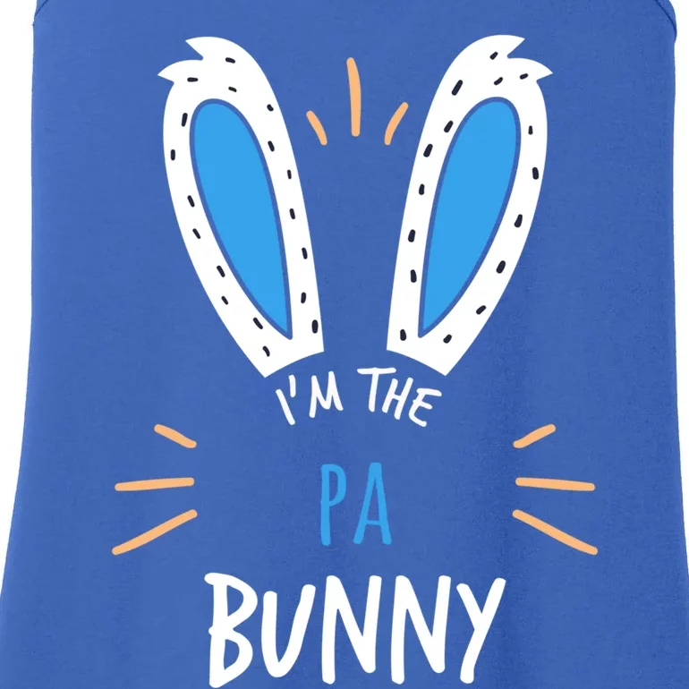 I'm The Pa Bunny Matching Family Easter Sunday Gift Ladies Essential Tank