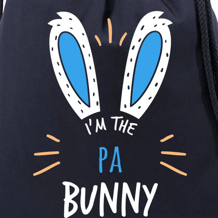 I'm The Pa Bunny Matching Family Easter Sunday Gift Drawstring Bag