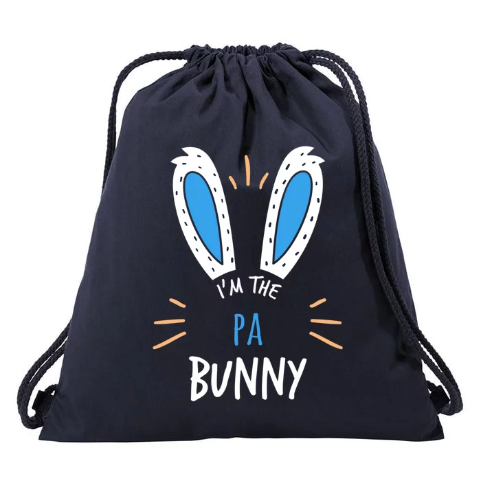 I'm The Pa Bunny Matching Family Easter Sunday Gift Drawstring Bag