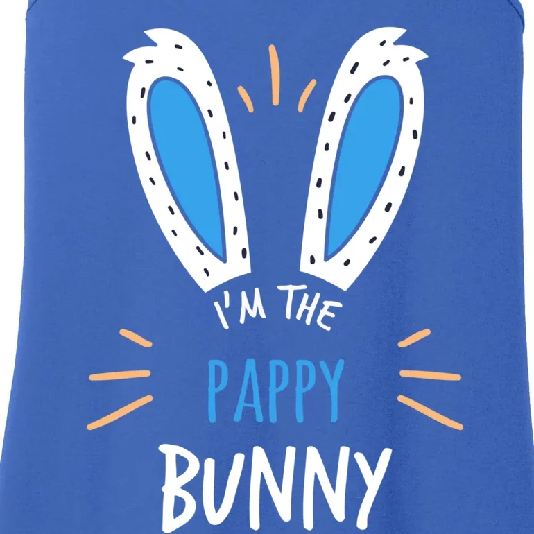 I'm The Pappy Bunny Matching Family Easter Sunday Gift Ladies Essential Tank