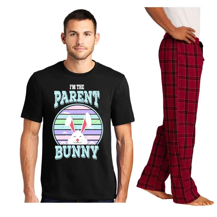 I'm The Parent Bunny Matching Family Easter Sunday Gift Pajama Set