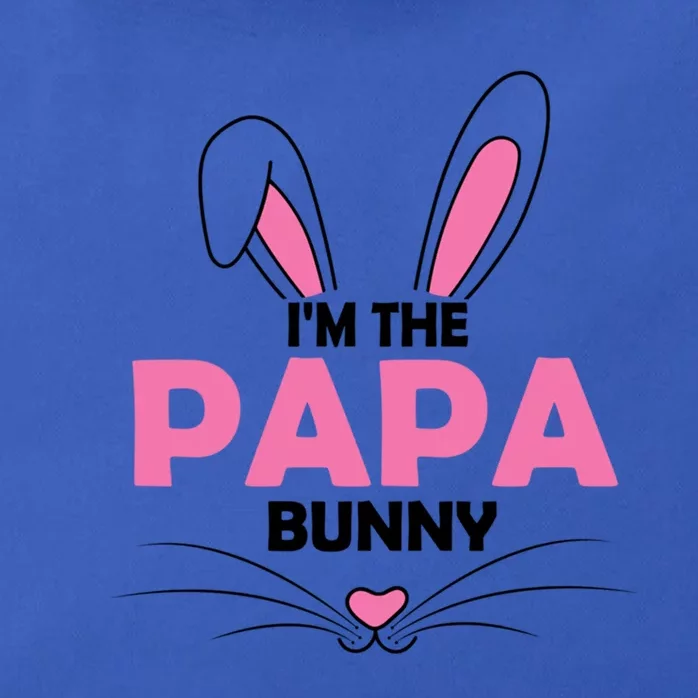 I'm The Papa Bunny Graphic Cute Easter Day Costume Funny Gift Zip Tote Bag