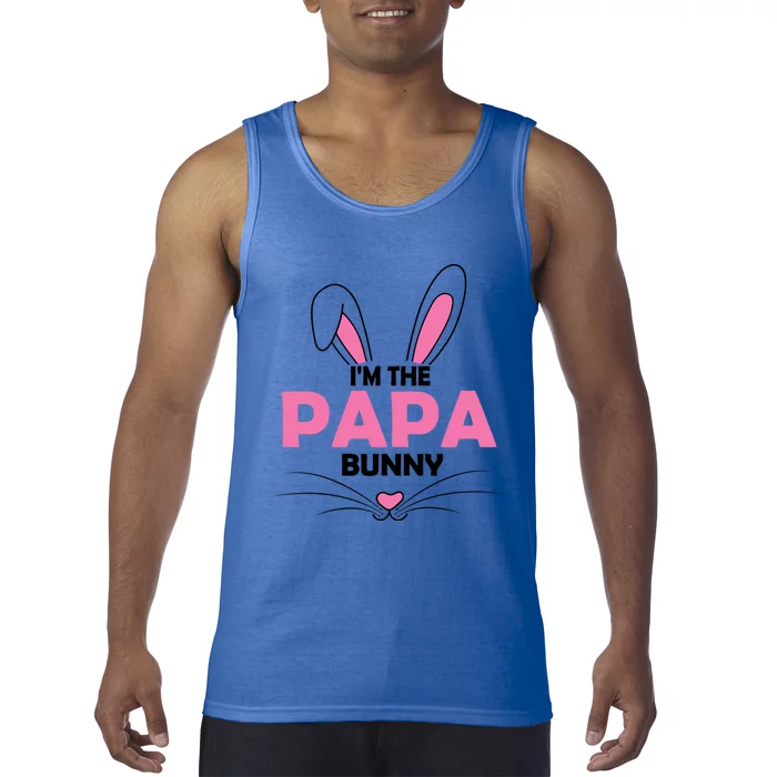 I'm The Papa Bunny Graphic Cute Easter Day Costume Gift Tank Top