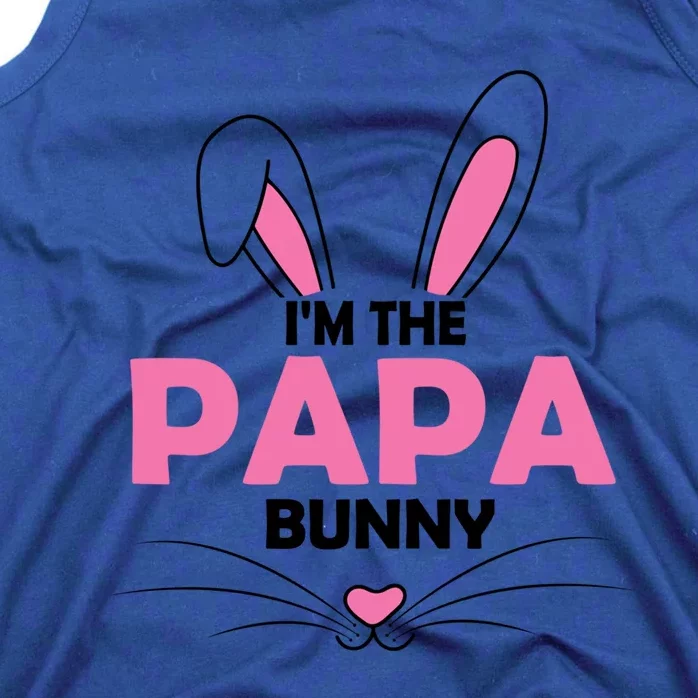 I'm The Papa Bunny Graphic Cute Easter Day Costume Gift Tank Top