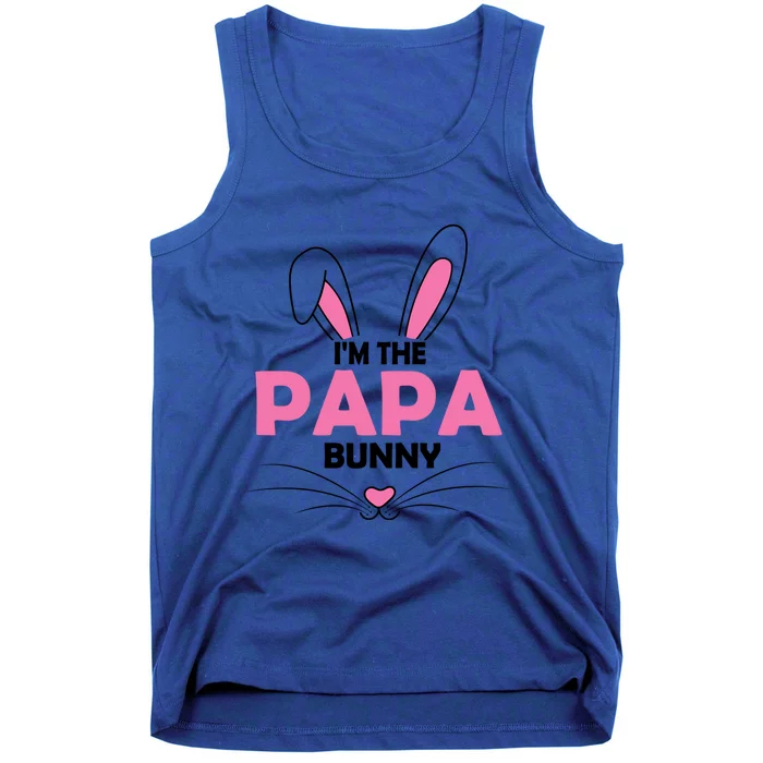 I'm The Papa Bunny Graphic Cute Easter Day Costume Gift Tank Top