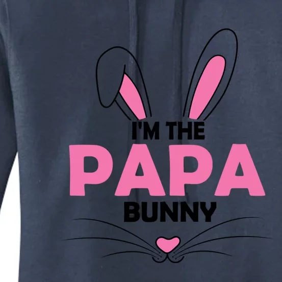 I'm The Papa Bunny Graphic Cute Easter Day Costume Gift Women's Pullover Hoodie