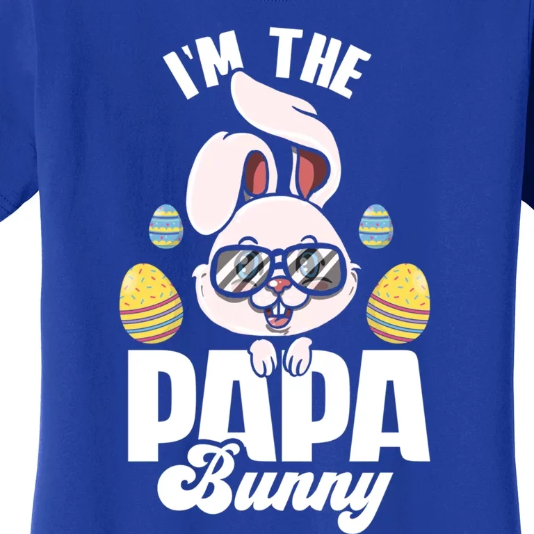 I'm The Papa Bunny Matching Family Easter Party Funny Gift Women's T-Shirt