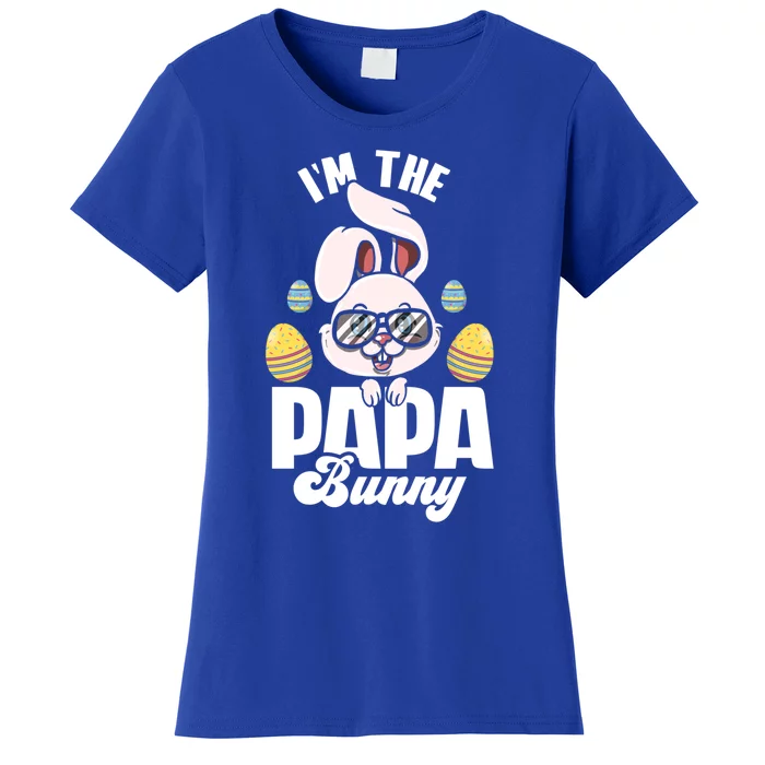 I'm The Papa Bunny Matching Family Easter Party Funny Gift Women's T-Shirt