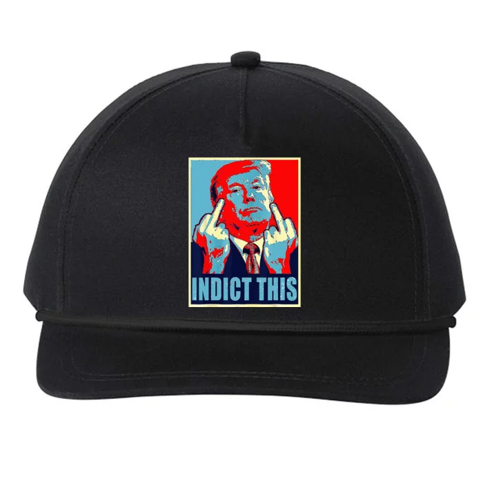 Indict This Pro Donald Trump Funny Snapback Five-Panel Rope Hat