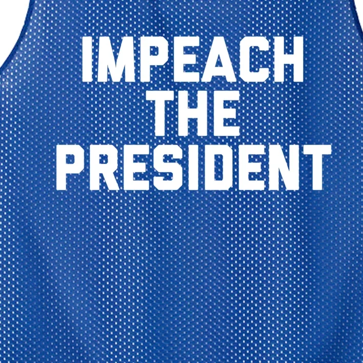 Impeach The President American Politics Liberal Gift Mesh Reversible Basketball Jersey Tank