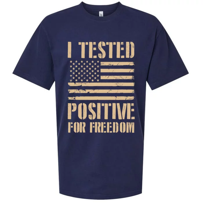 I Tested Positive For Freedom Sueded Cloud Jersey T-Shirt