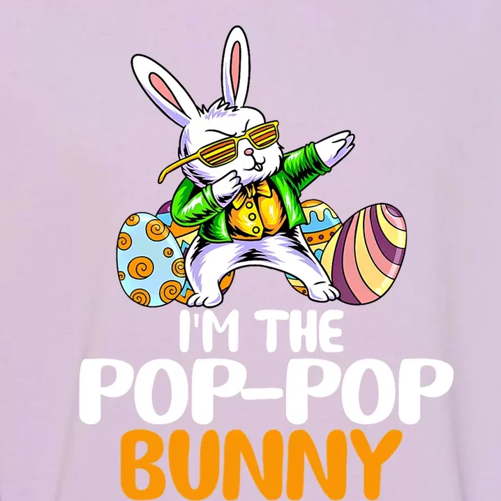 I'm The Pop Pop Bunny Happy Easter Day Cute Gift Garment-Dyed Sweatshirt