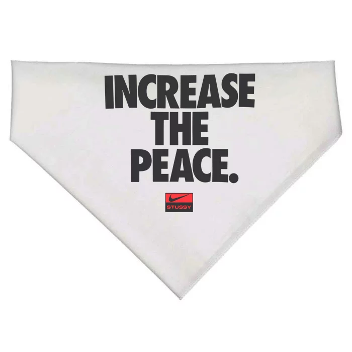 Increase The Peace USA-Made Doggie Bandana