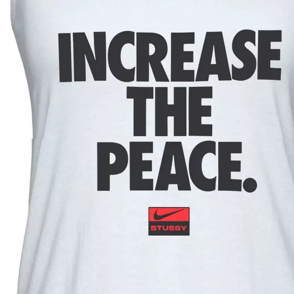 Increase The Peace Ladies Essential Flowy Tank