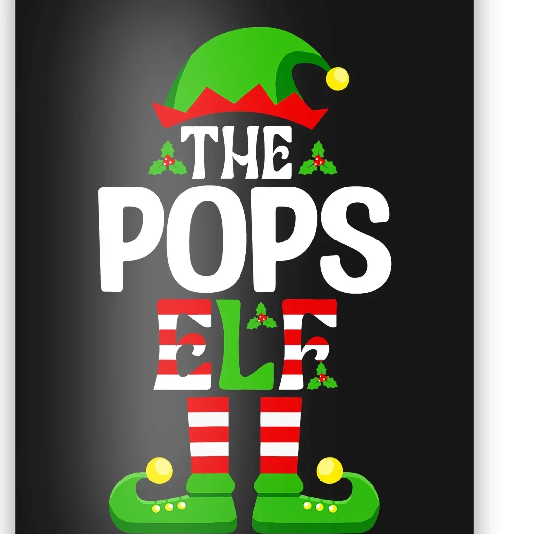 I'm The Pops ELF Funny Matching Family Christmas Holiday Xmas Poster