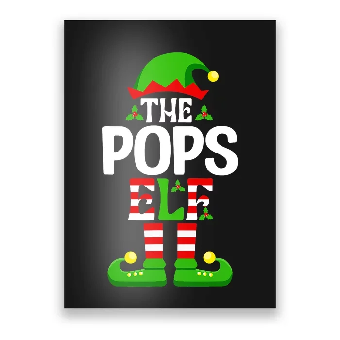 I'm The Pops ELF Funny Matching Family Christmas Holiday Xmas Poster