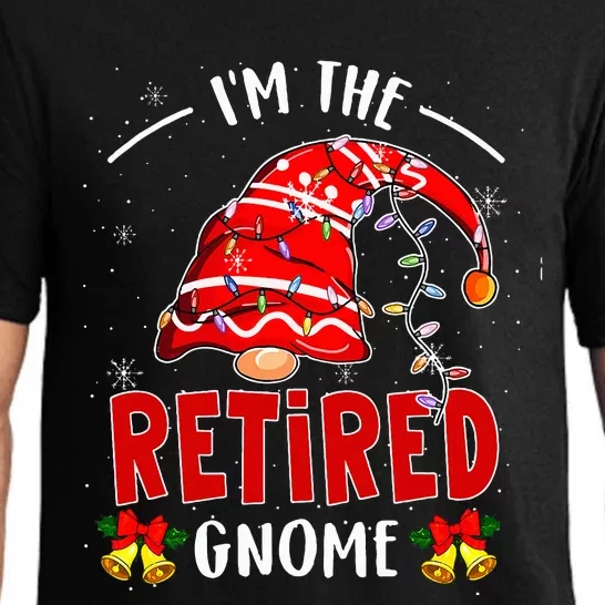 IM The Retired Gnome Christmas Retirement Pajama Set