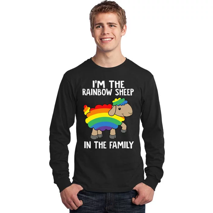 Im The Rainbow S.H.E.E.P In The Family Lgbtq Pride Tall Long Sleeve T-Shirt