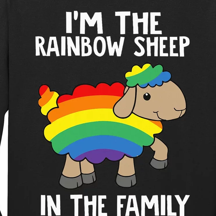 Im The Rainbow S.H.E.E.P In The Family Lgbtq Pride Tall Long Sleeve T-Shirt