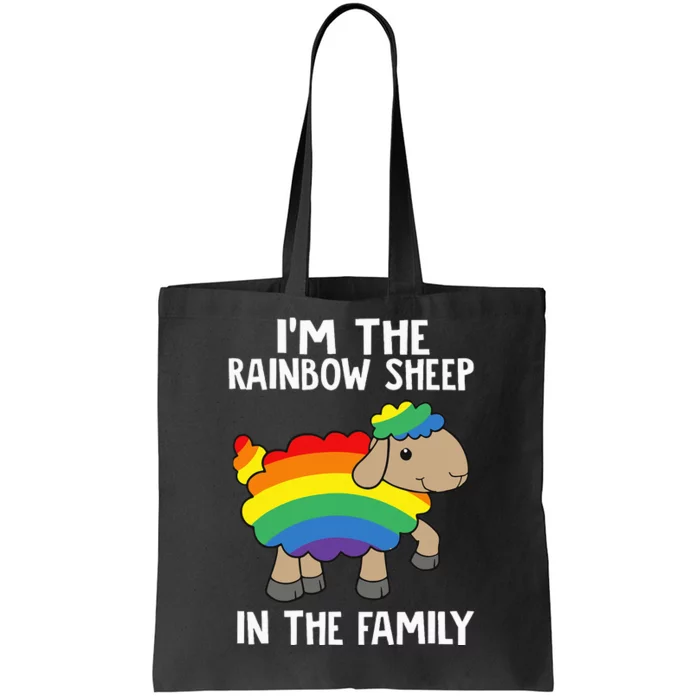 Im The Rainbow S.H.E.E.P In The Family Lgbtq Pride Tote Bag