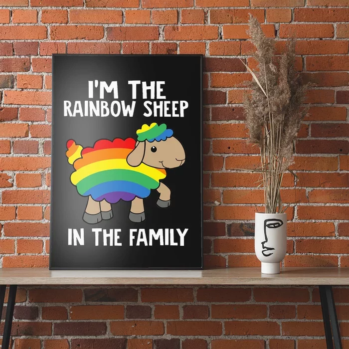 Im The Rainbow S.H.E.E.P In The Family Lgbtq Pride Poster