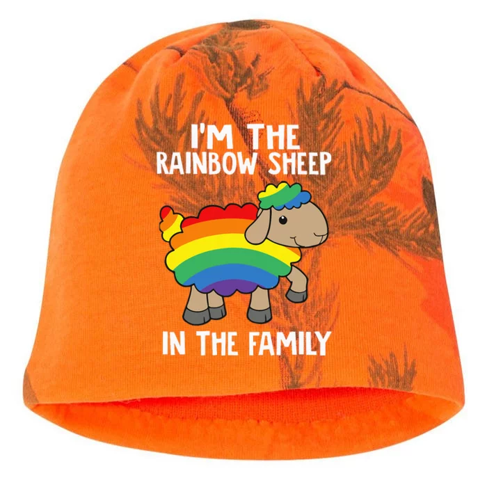 Im The Rainbow S.H.E.E.P In The Family Lgbtq Pride Kati - Camo Knit Beanie