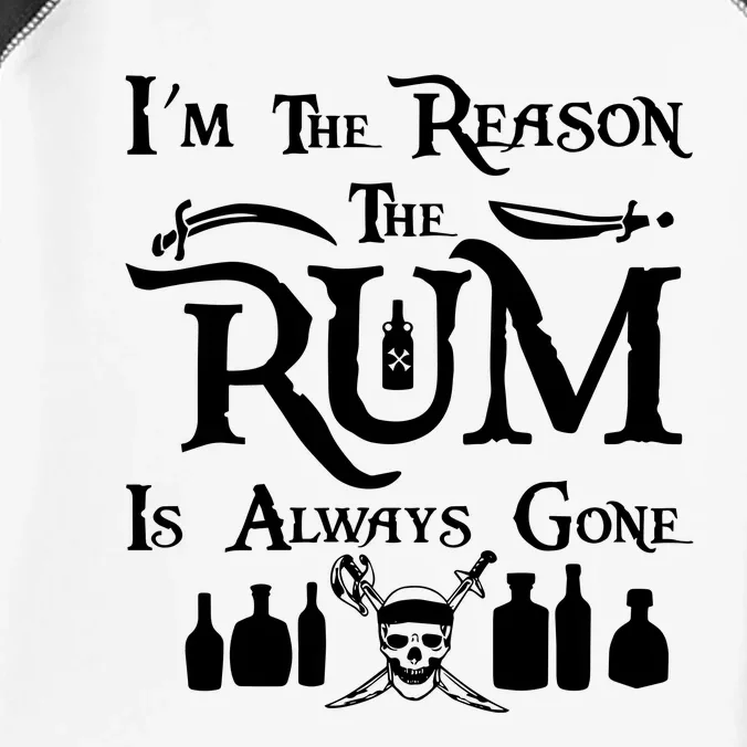 IM The Reason The Rum Always Gone Infant Baby Jersey Bodysuit