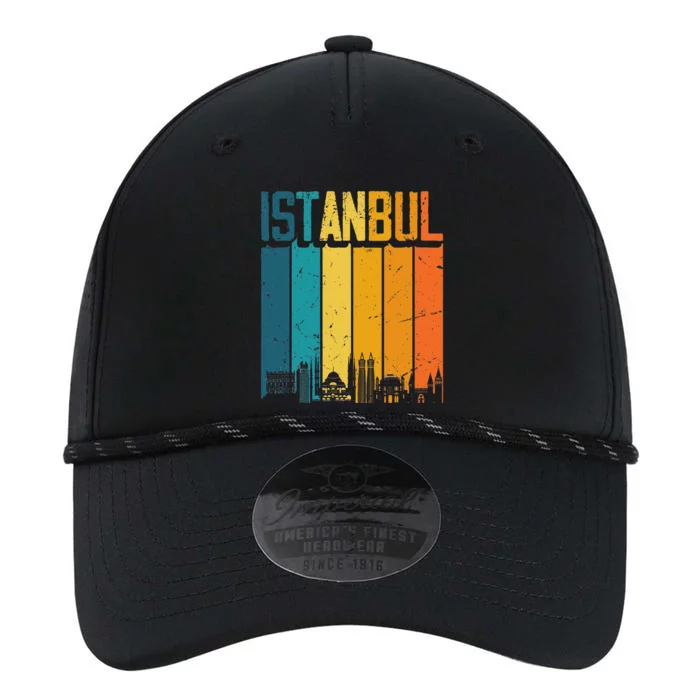 Istanbul Turkey Retro Vintage Sunset Skyline Istanbul Performance The Dyno Cap