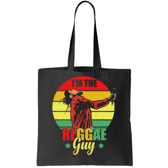 IM The Reggae Guy Rasta Love Caribbean Music Reggae Tote Bag