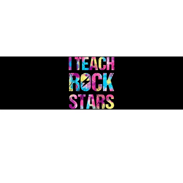 I Teach Rockstars Funny Music Teacher Back To School Bumper Sticker