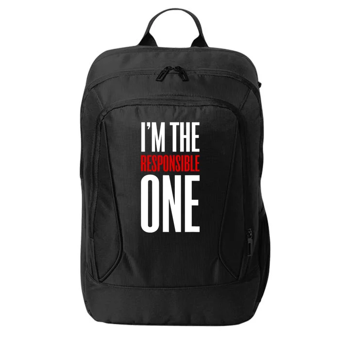 IM The Responsible One Sarcastic Saying City Backpack