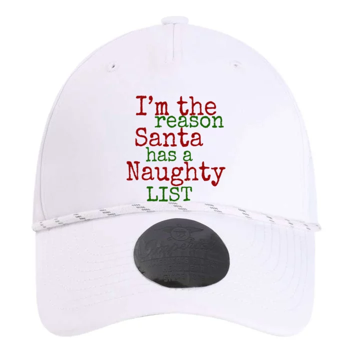 Im The Reason Santa Has A Naughty List Funny Holiday Performance The Dyno Cap